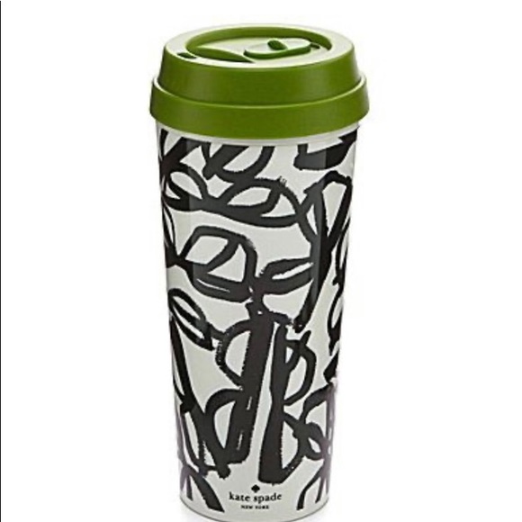 SOLD✖️Kate Spade Literary Glasses Thermal Mug - Picture 6 of 6